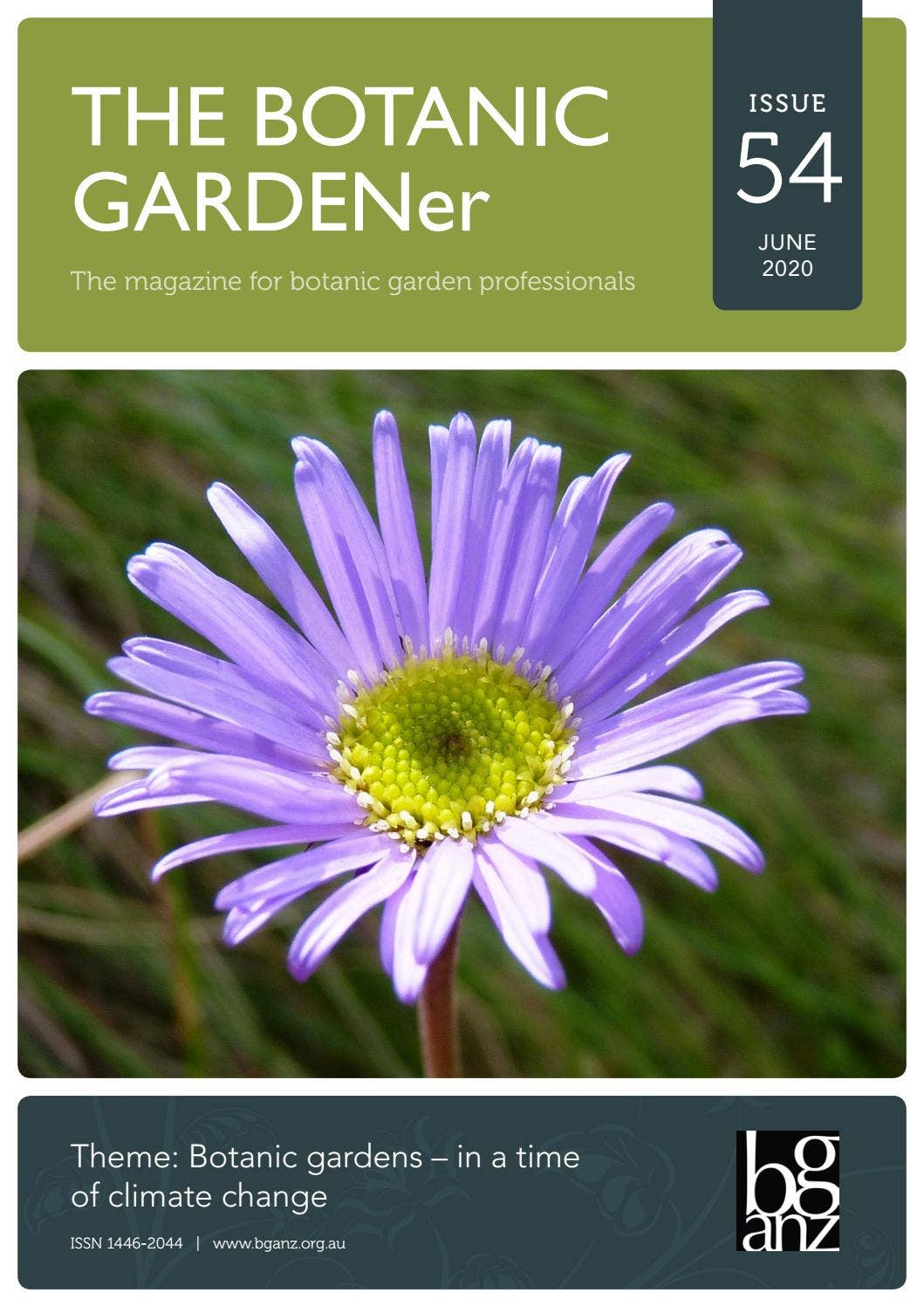 The BOTANIC GARDENer - June 2020 - Botanic Gardens in a time of climate ...