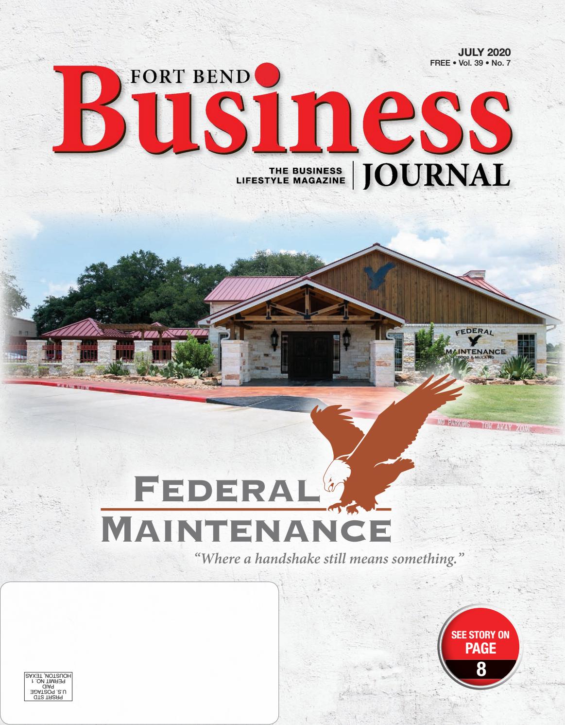 July 2020 Edition of the Fort Bend Business Journal by Fort Bend Star