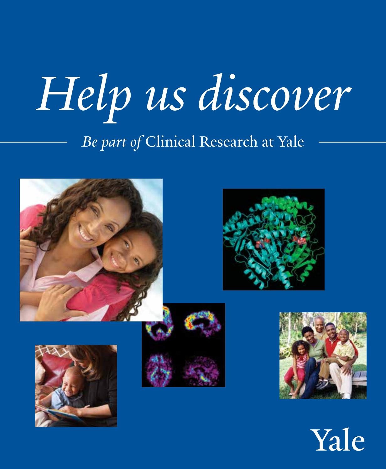 Help us discover - African American brochure by Yale School of Medicine ...