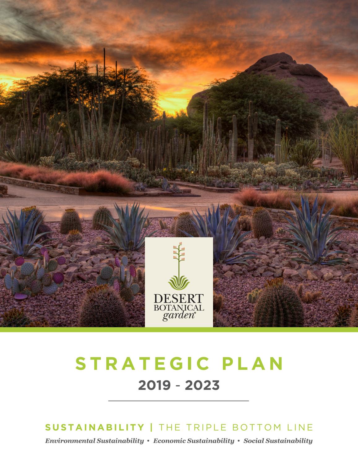 Desert Botanical Garden Strategic Plan 2019-2023 by dbgphx - Issuu