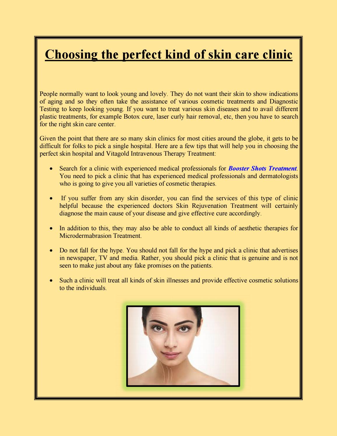clinic for skin care