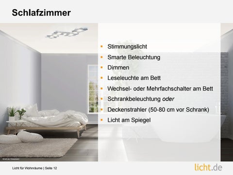 Präsentation: Licht für Wohnräume 第 12 页
