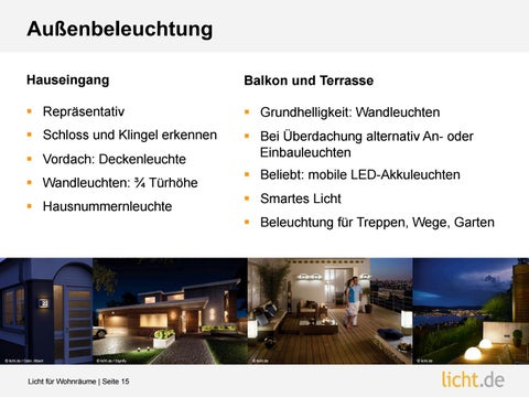 Präsentation: Licht für Wohnräume 第 15 页
