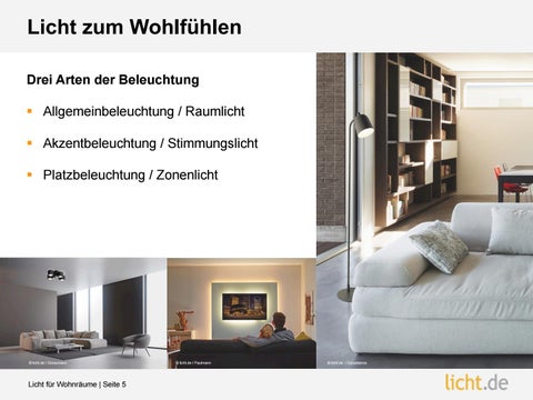 Präsentation: Licht für Wohnräume 第 5 页