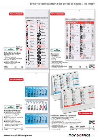 Catalogo Agende e Calendari 2021 第 11 页