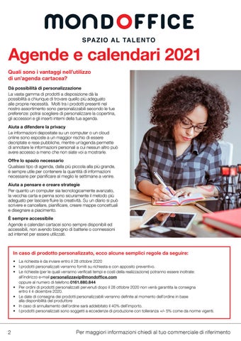 Catalogo Agende e Calendari 2021 第 2 页