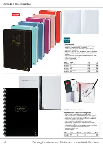 Catalogo Agende e Calendari 2021 第 10 页