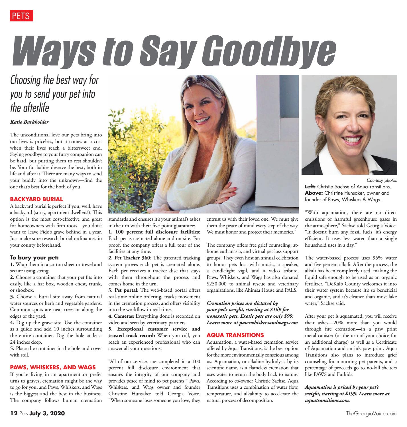 paws whiskers and wags crematory