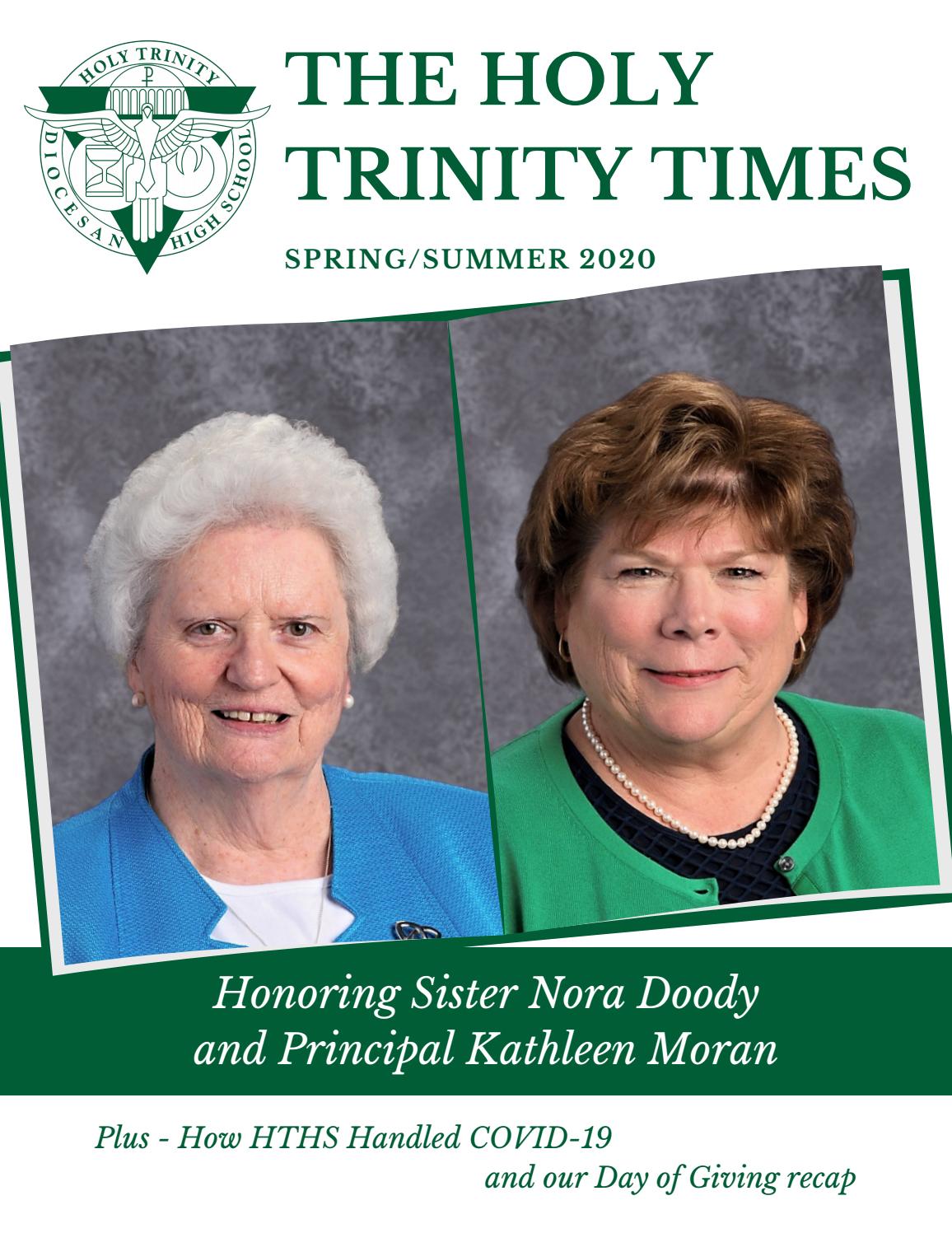 The Holy Trinity Times Spring Summer 2020 By Holytrinitydhs Issuu