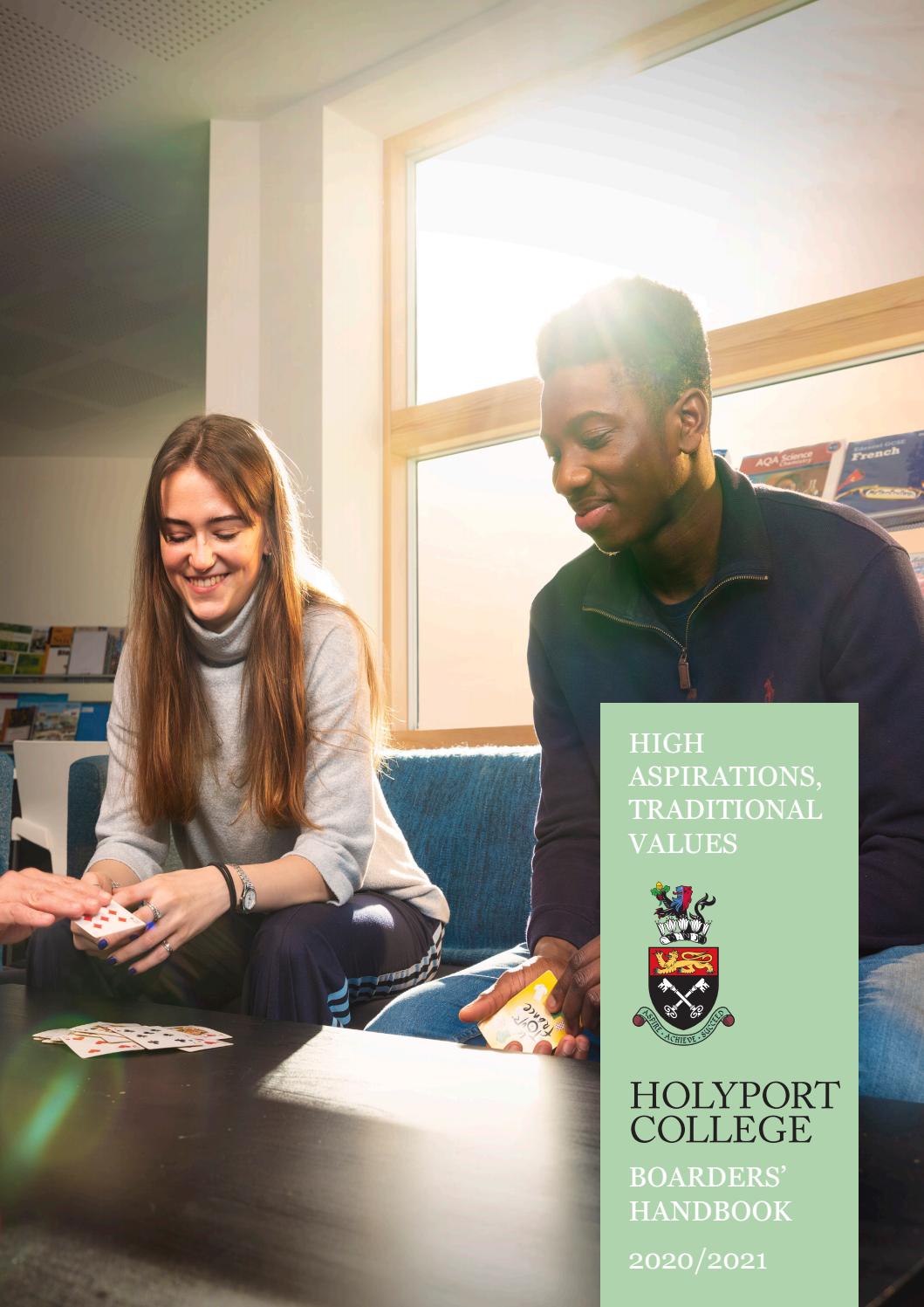 Boarding Handbook 202021 by Holyport College Issuu