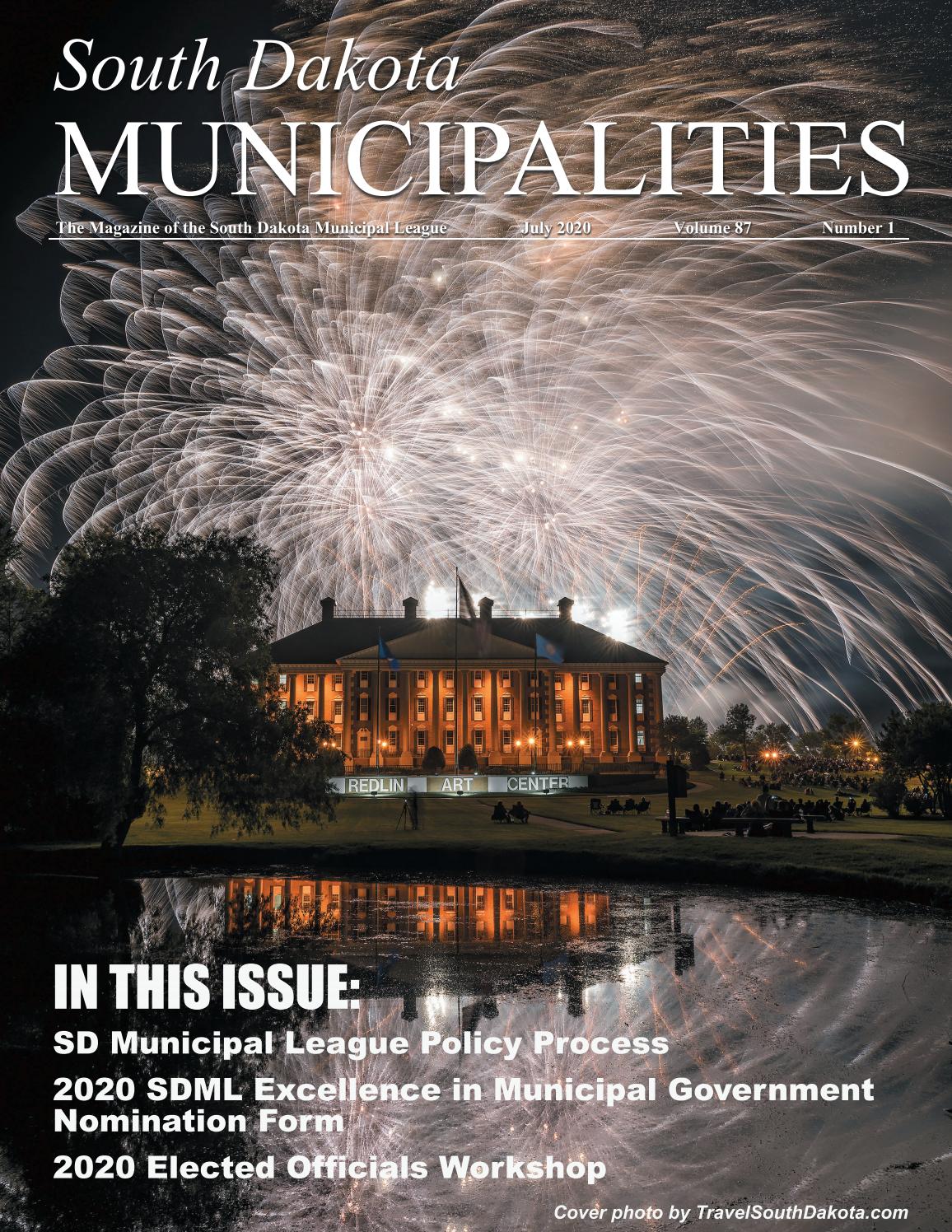 South Dakota Municipalities July 2020 by South Dakota Municipal