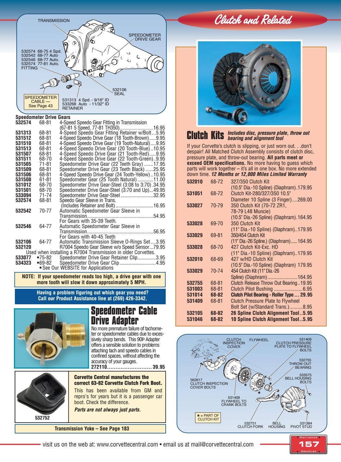 Corvette Central C3 (6882) Corvette Parts Catalog by Corvette Central