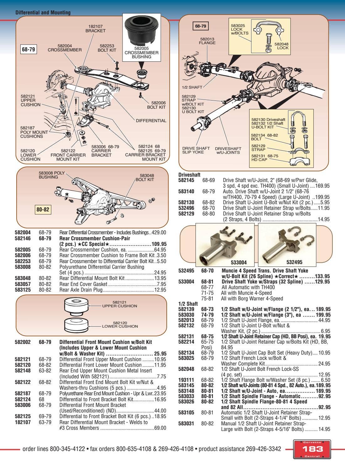 Corvette Central C3 (6882) Corvette Parts Catalog by Corvette Central
