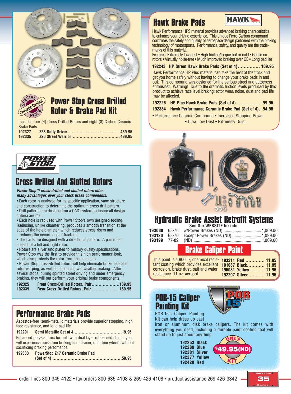 Corvette Central C3 (6882) Corvette Parts Catalog by Corvette Central