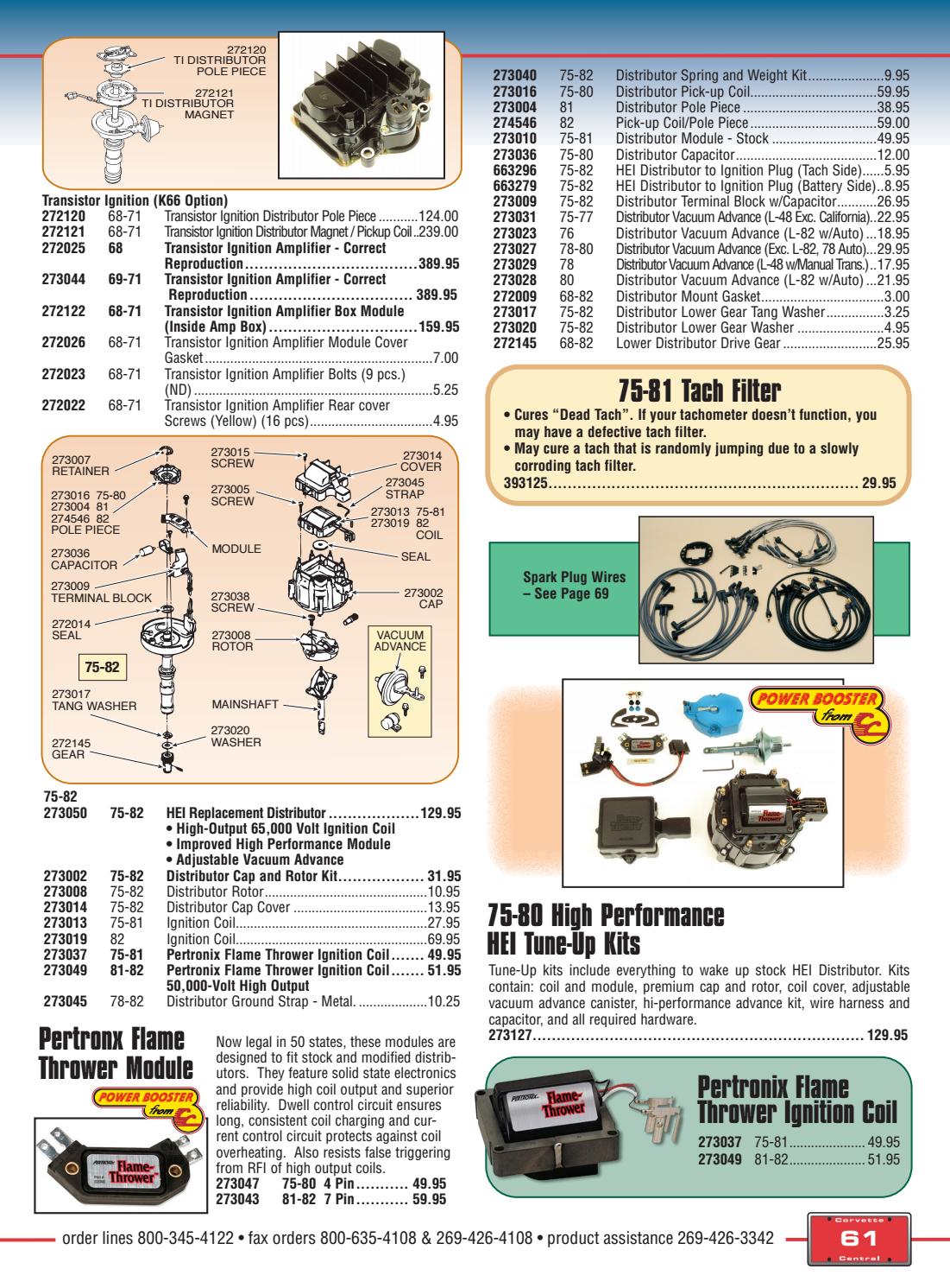 Corvette Central C3 (6882) Corvette Parts Catalog by Corvette Central