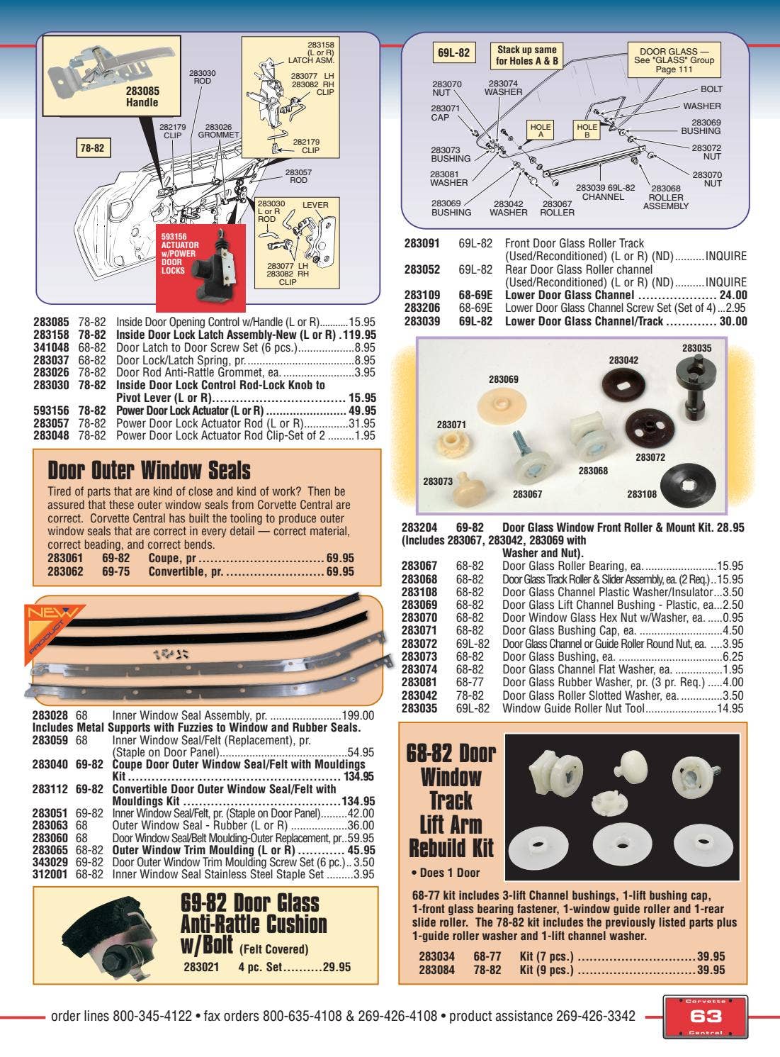 Corvette Central C3 (6882) Corvette Parts Catalog by Corvette Central