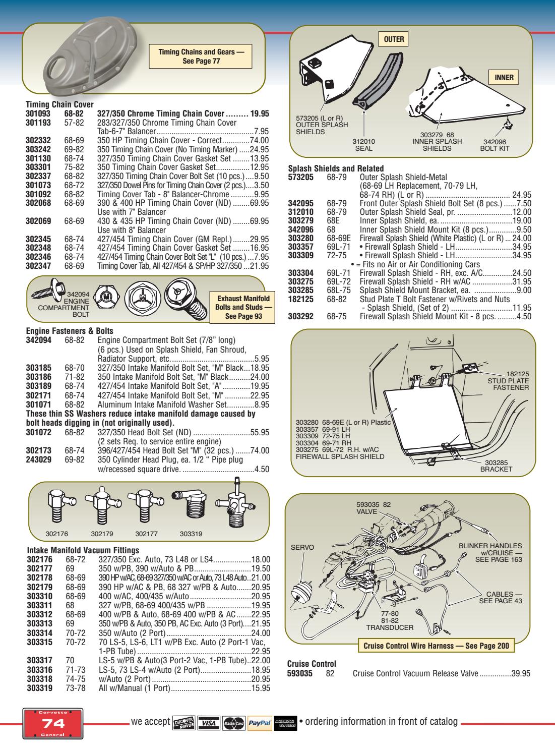 Corvette Central C3 (6882) Corvette Parts Catalog by Corvette Central