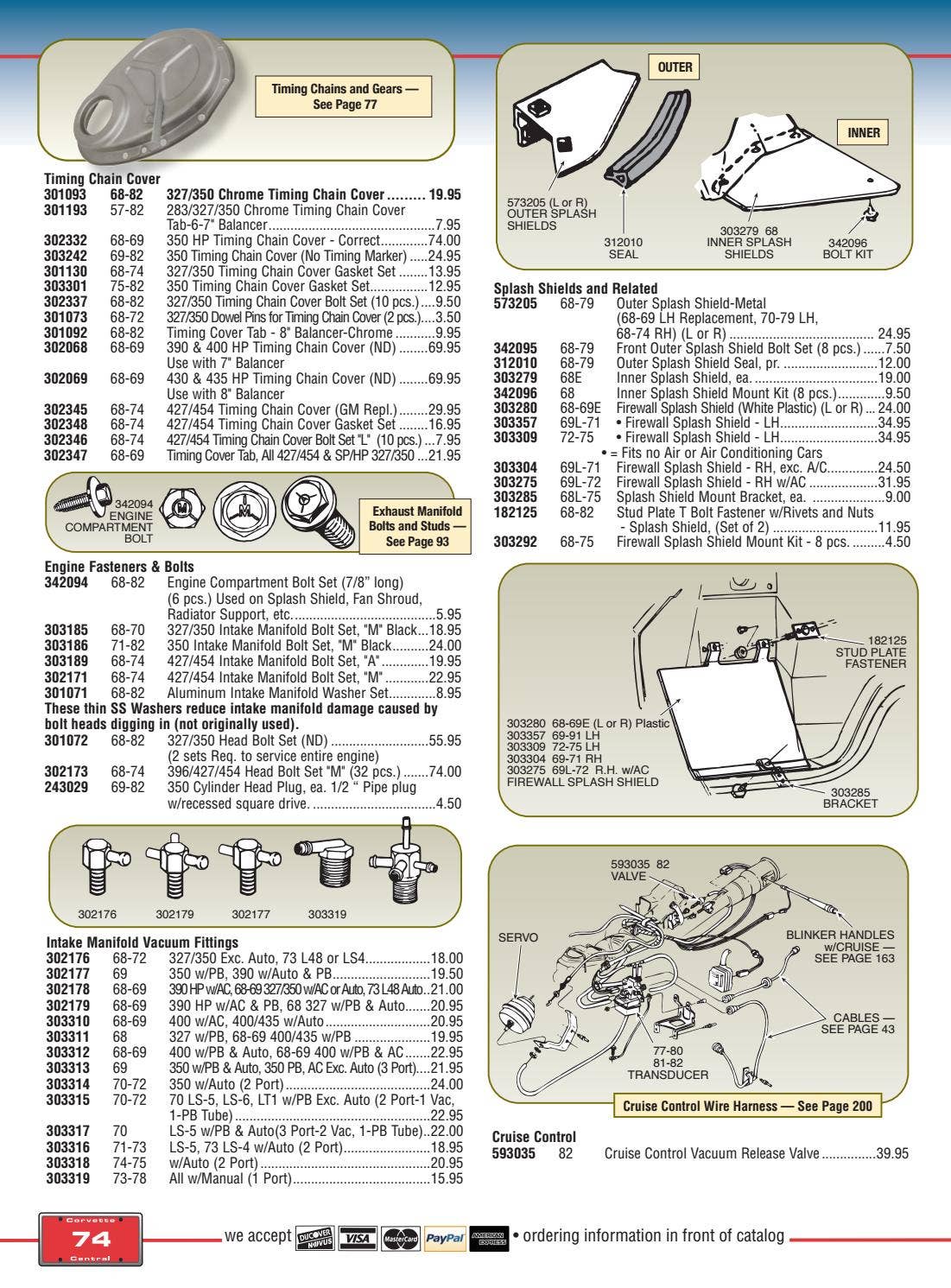 Corvette Central C3 (6882) Corvette Parts Catalog by Corvette Central