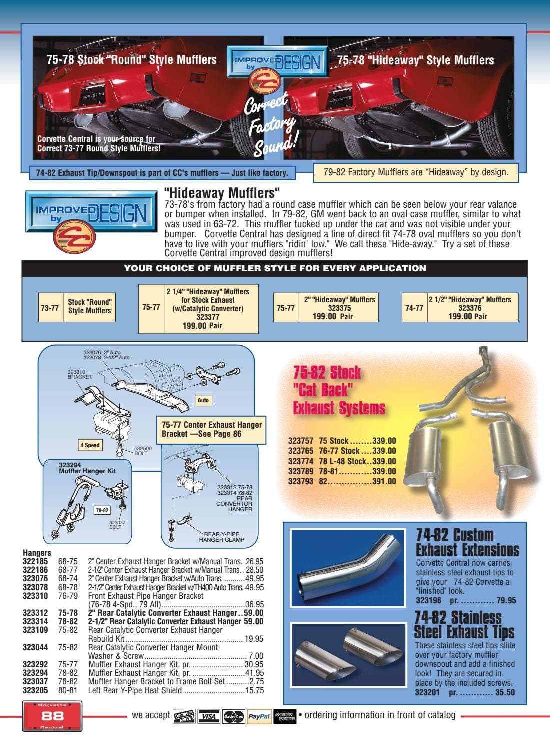 Corvette Central C3 (6882) Corvette Parts Catalog by Corvette Central
