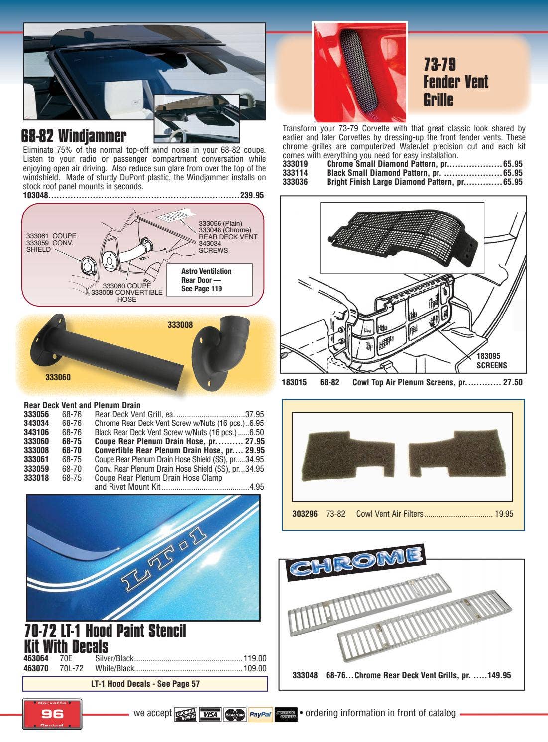 Corvette Central C3 (6882) Corvette Parts Catalog by Corvette Central