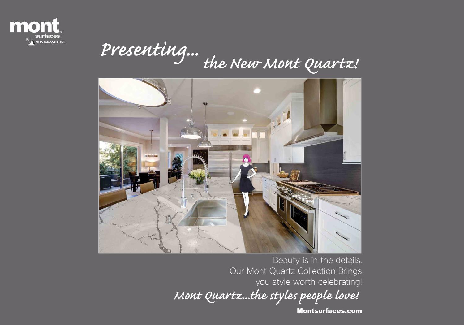 Mont Surfaces Presenting The New Mont Quartz! by Mont Surfaces Issuu