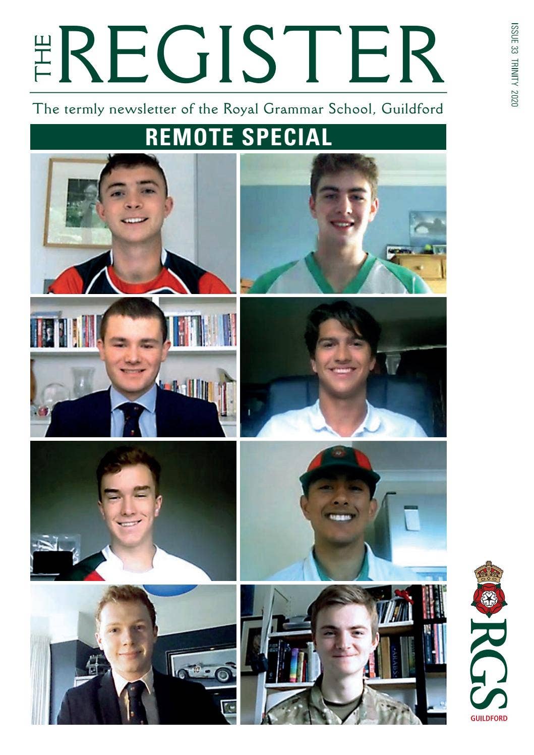 The Register: Trinity 2020 by Royal Grammar School Guildford - Issuu