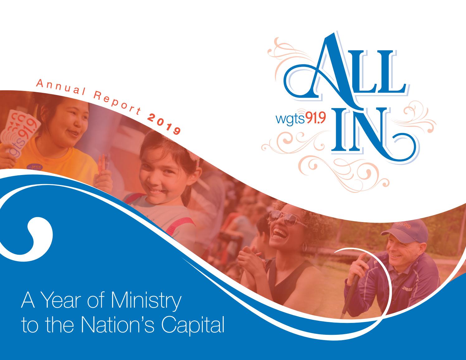 WGTS Annual Report 2019 by WGTS 91.9 Issuu