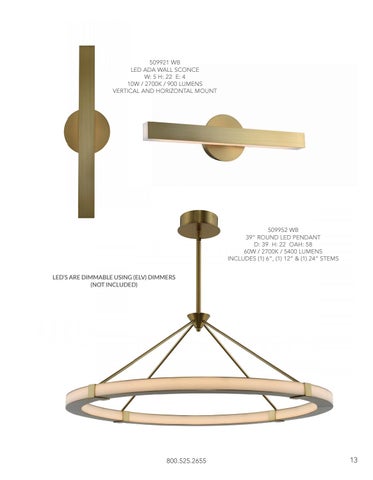 Kalco Lighting 灯饰目录 · June 2020 Supplement 第 14 页