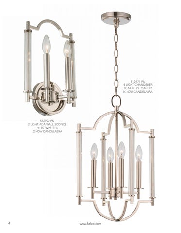 Kalco Lighting 灯饰目录 · June 2020 Supplement 第 5 页