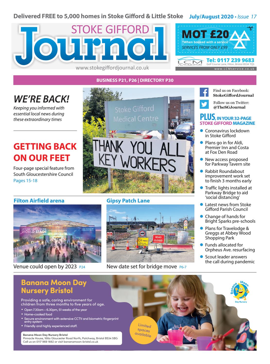 Stoke Gifford Journal, July/August 2020 by Stoke Gifford Journal Issuu