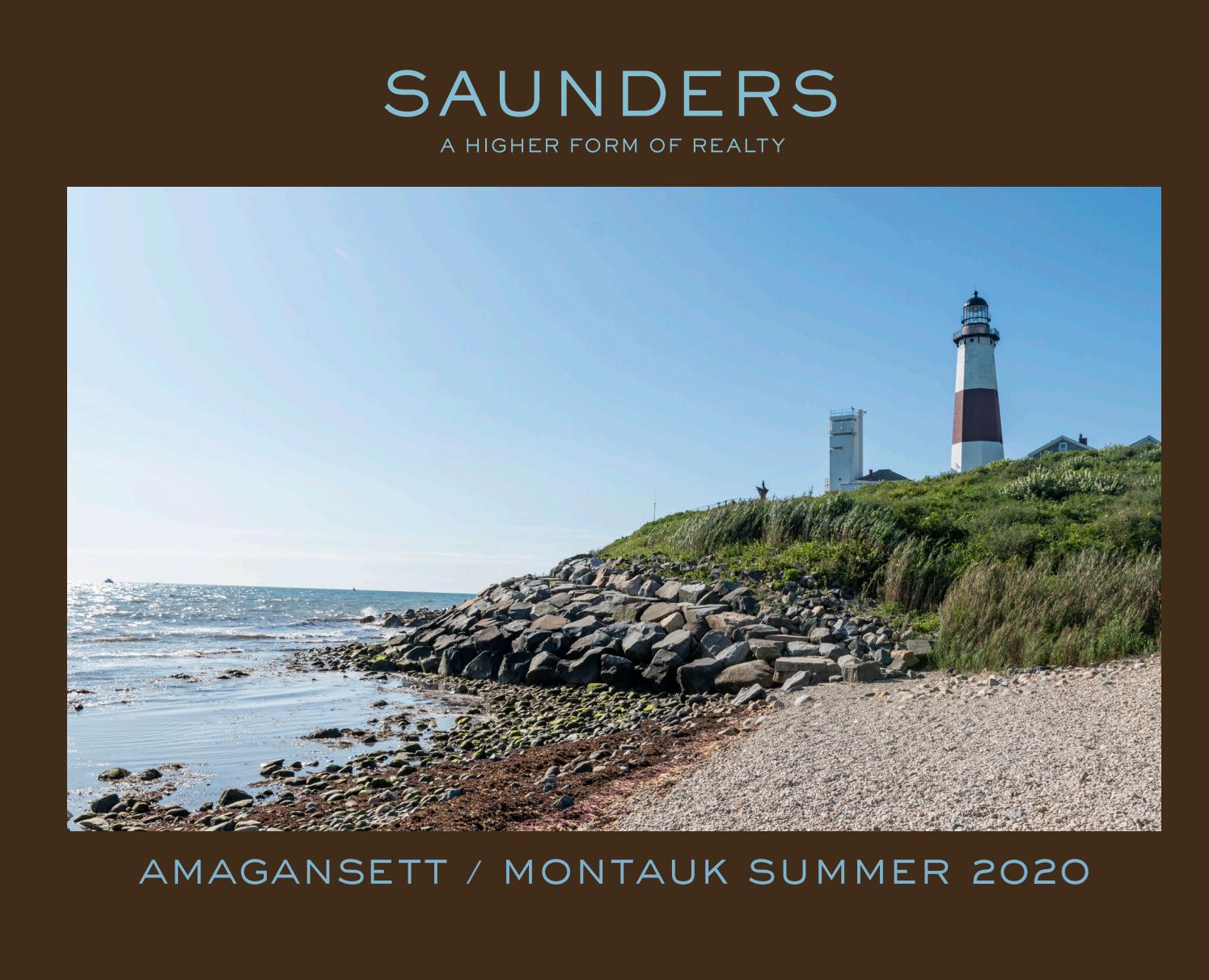 Amagansett / Montauk Summer 2020 by Saunders & Associates Issuu