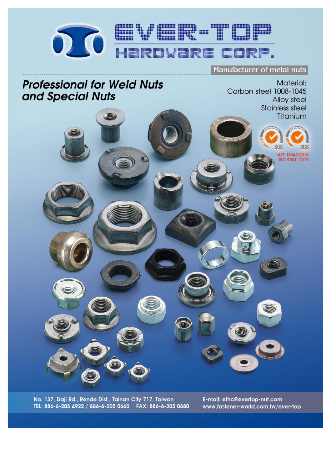 EVERTOP HARDWARE CORP. from Fastener World Magazine. by FastenerWorld