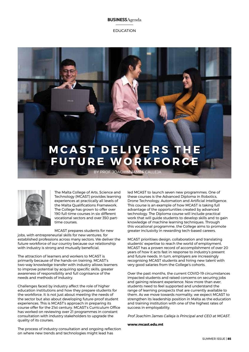 Business Agenda - Issue 38 by Malta Business Bureau - Issuu