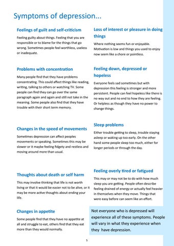 Busting the Blues - Challenge Your Thoughts by University of Exeter - Issuu