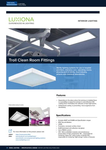 Ideal Electrical Suppliers NZ 灯饰目录 · Rexel 灯饰 Solutions 第 20 页