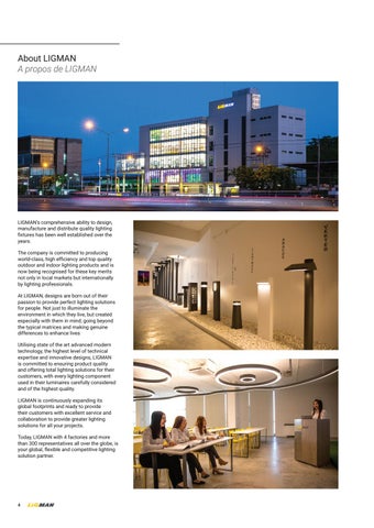 LIGMAN 灯饰目录 · Dark Sky Approved Luminaires 第 6 页