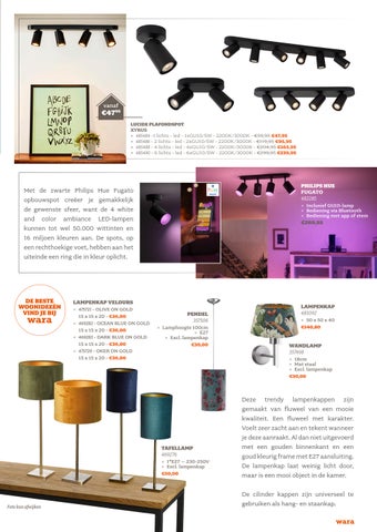 Wara Shop 灯饰目录 · Interieurdagen bij Wara 第 13 页