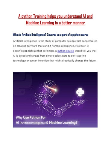 Python sales ai training