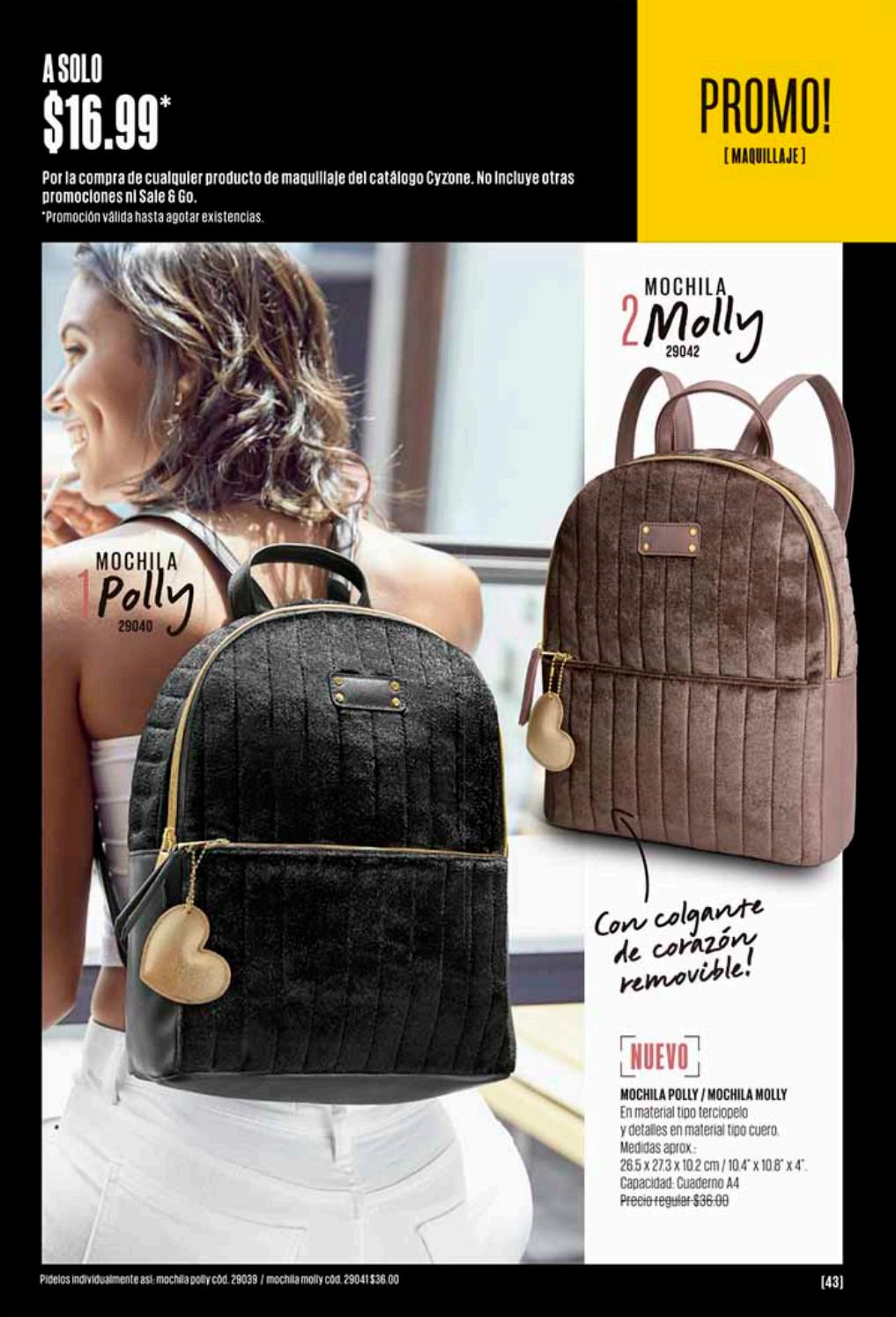 Catálogo Cyzone Mochila Molly Cyzone Mochila Indigo Cyzone