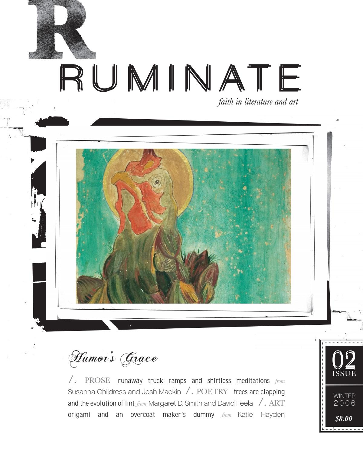Issue 02 Humor S Grace By Ruminate Magazine Issuu