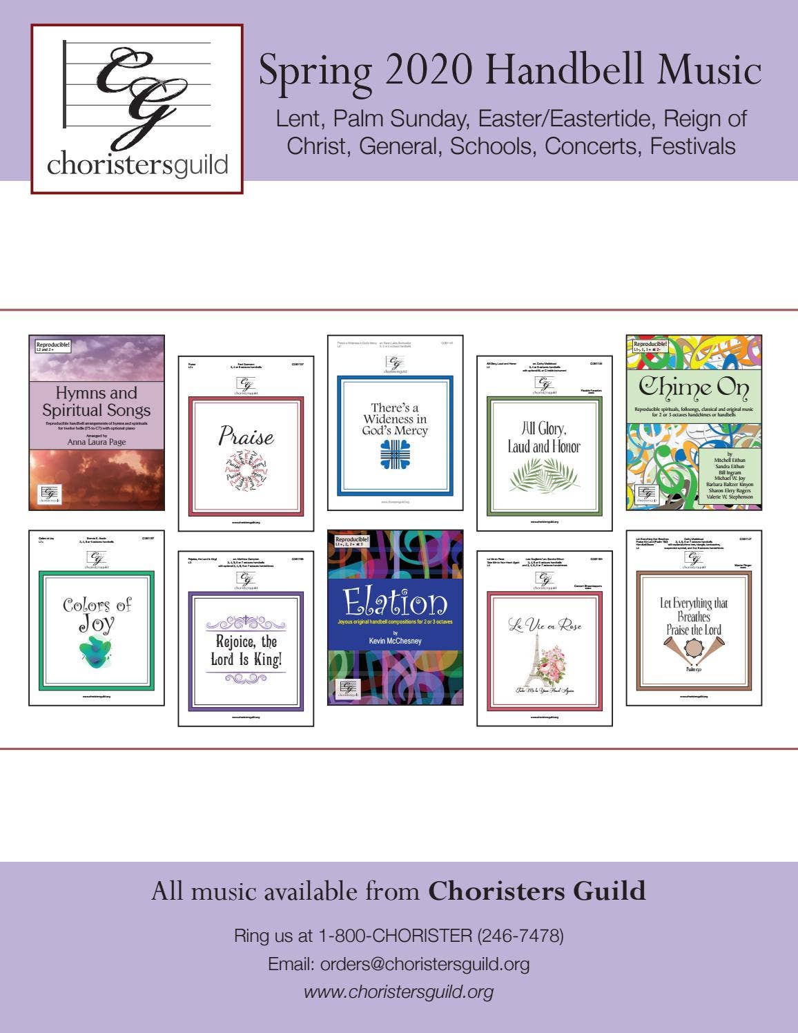 Choristers Guild Handbell MusicSpring 2020 by Choristers Guild Issuu