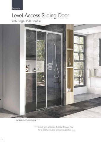 Roman Showers Product 家具手册 January 2020 第 12 页