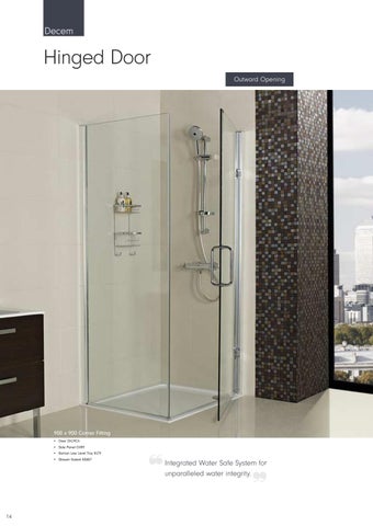 Roman Showers Product 家具手册 January 2020 第 14 页