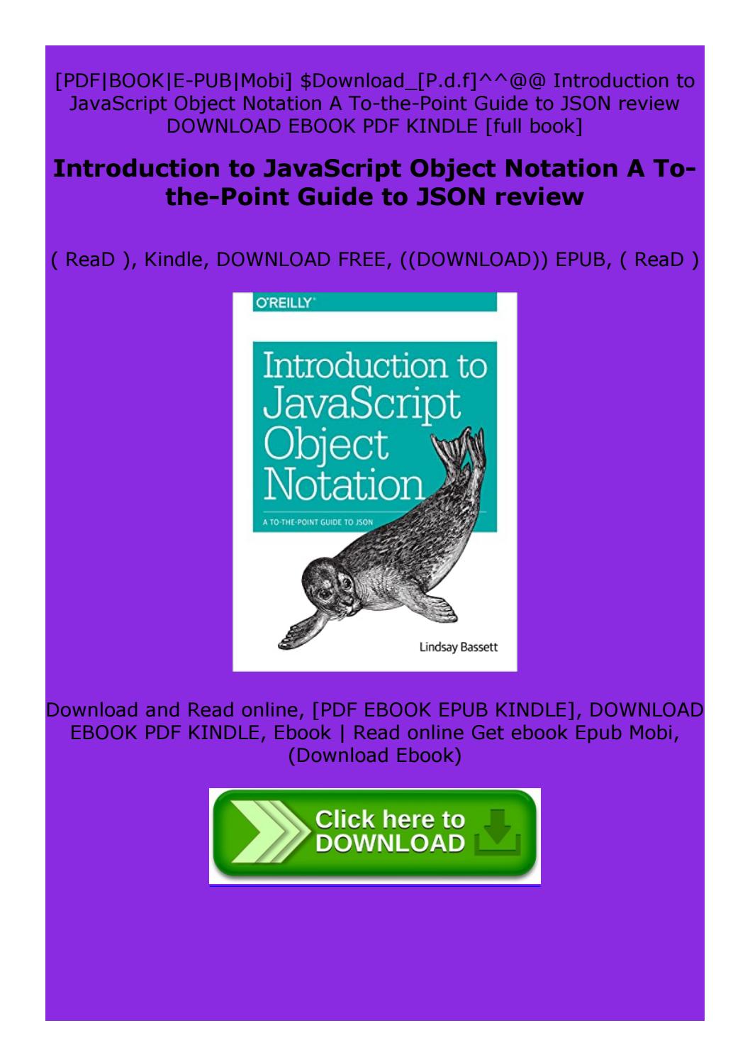 Understanding Json In Javascript Json Javascript Object Notation Is ...