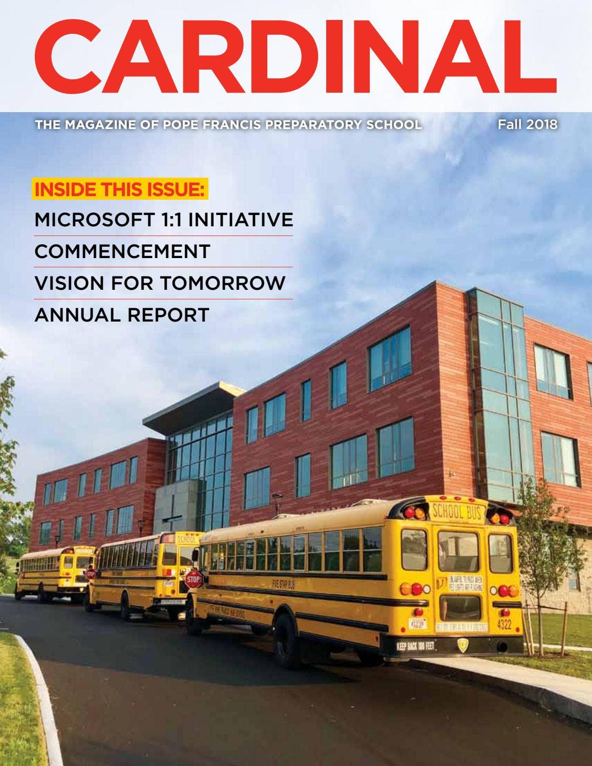 Cardinal - Fall 2018 by Pope Francis Preparatory School - Issuu