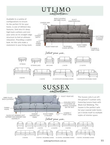 OZ Design Furniture 家具目录 · Designed By You | OZ Design 第 11 页