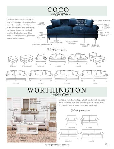 OZ Design Furniture 家具目录 · Designed By You | OZ Design 第 15 页