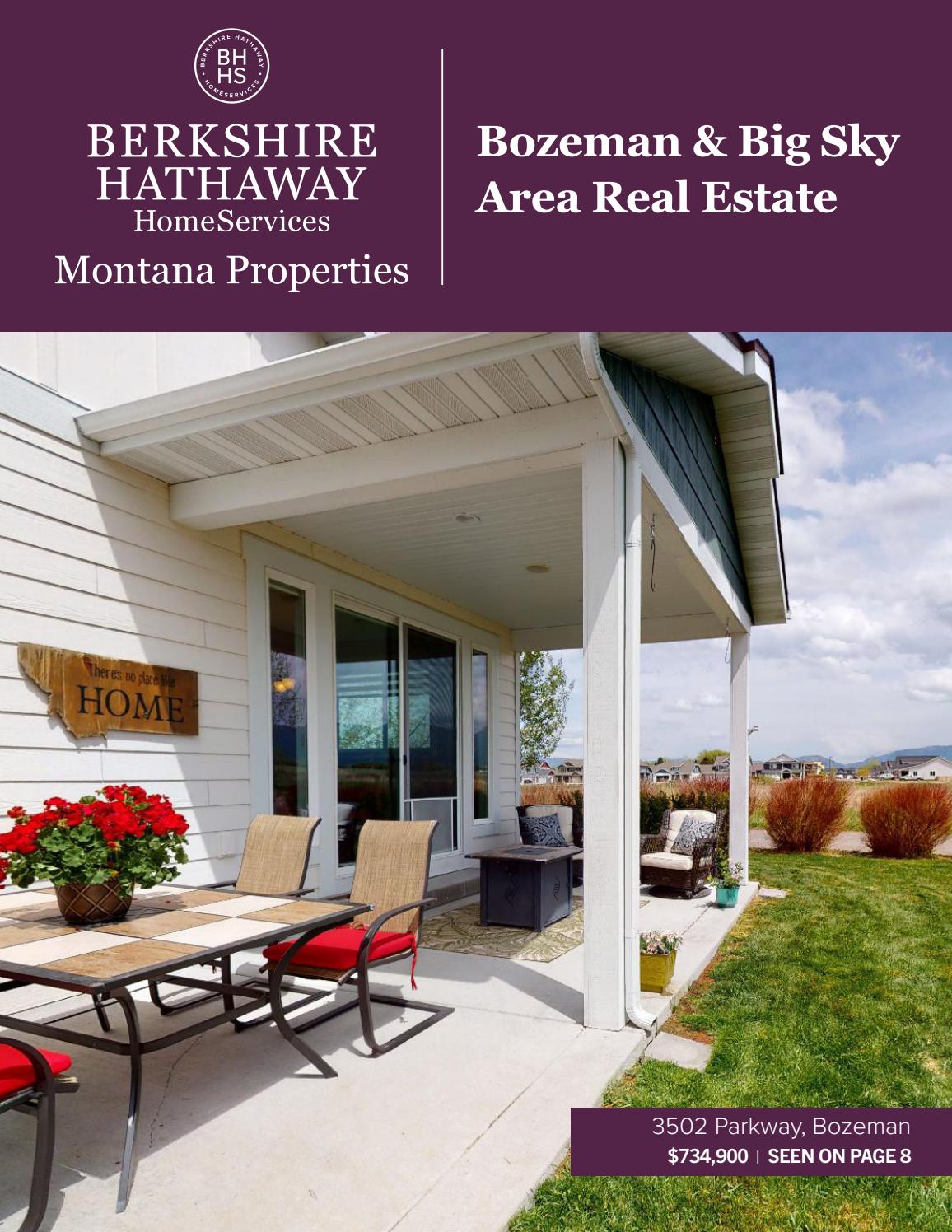 2020 Summer Bozeman and Big Sky Area Real Estate by Berkshire Hathaway