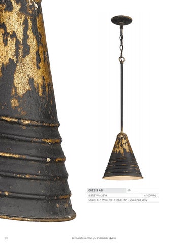 Golden Lighting 灯饰目录 · - Limited Release July 2020 第 22 页