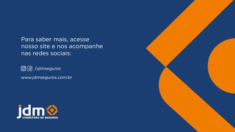Apresentação - JDM Seguros 第 17 页